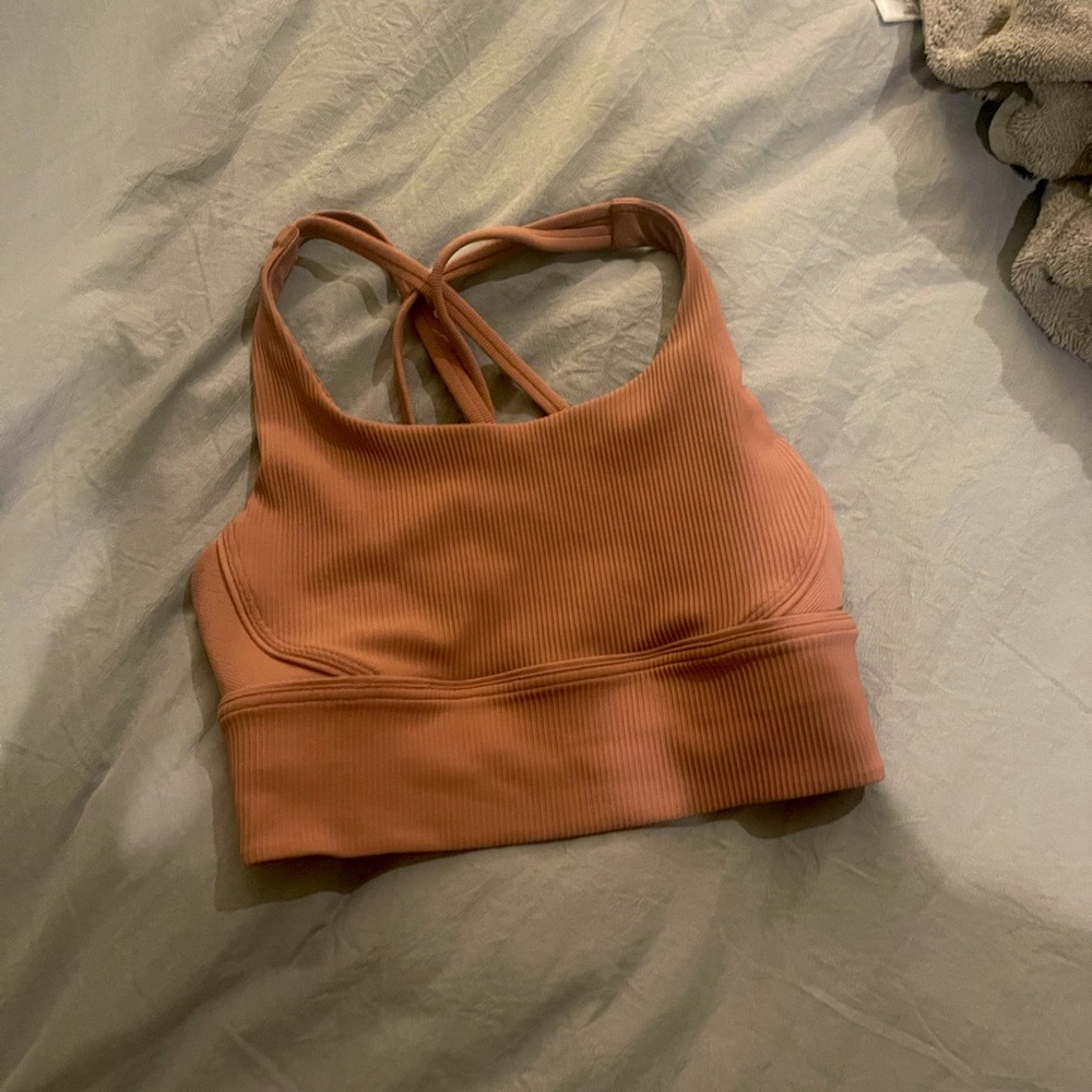 Lululemon Energy Longline Ribbed Bra Medium Support